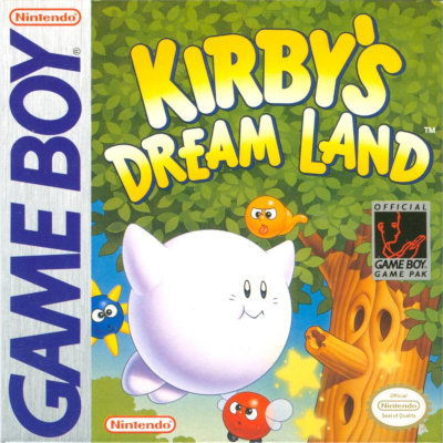 kirby's dream land clean cover art